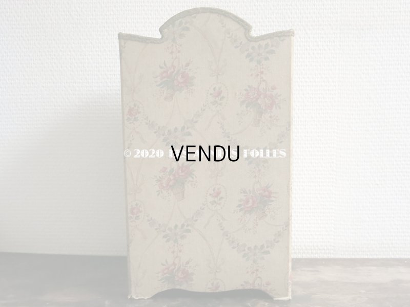 画像3: 【セール対象外】1900年代 アンティーク カルトナージュチェスト  薔薇の花かご