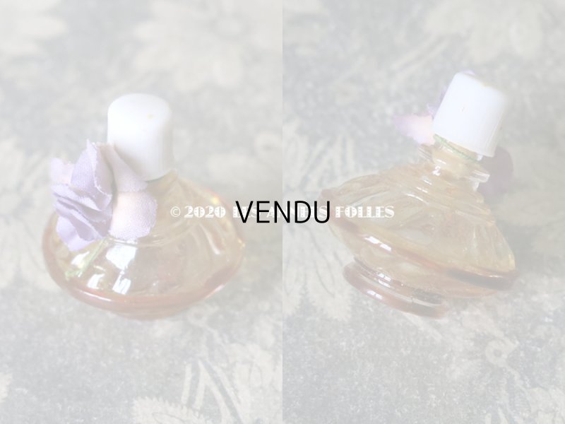 画像2: アンティーク 菫の小さなパフュームボックス＆ボトル  ESSENCE VIOLETTES DE TOULOUSE - BERDOUES FRANCE -