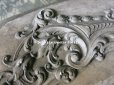 画像2: アンティーク 石膏のオーナメント  ロカイユ装飾 (2)
