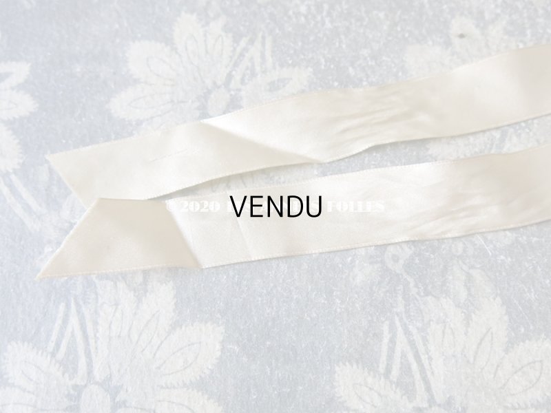 画像12: アンティーク シルクシフォンのフリル ハンキーケース　ポシェット レモン色