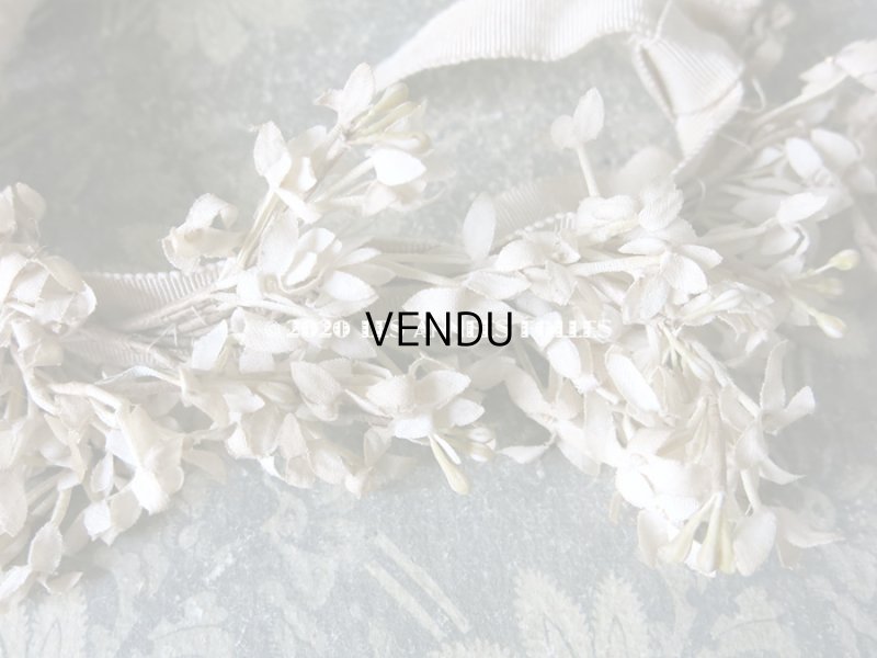 画像6: アンティーク ホワイトライラックの花冠 ヘッドリース　ウェディング 結婚式 ティアラ