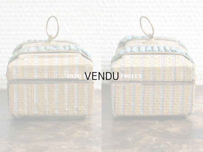 画像5: 19世紀 アンティーク ナポレオン3世時代 お菓子箱 木箱 ドラジェ & チョコレート 