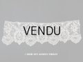19世紀 アンティーク ニードルレース アランソンレース  『ポワン・ダランソン（アランソン）』 24..5cm