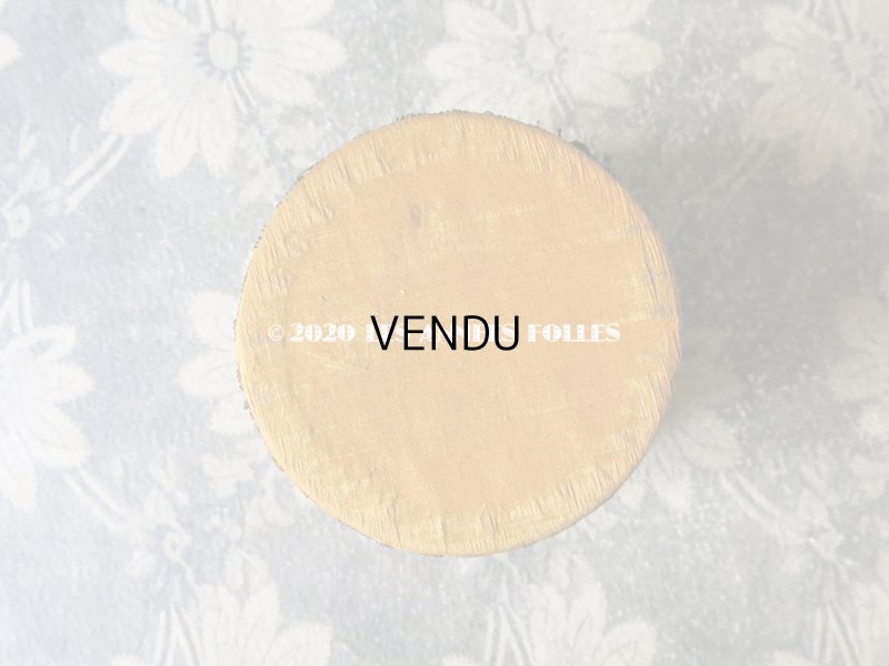 画像9: アンティーク　シルク製ロココモチーフ付 パウダーボックス 