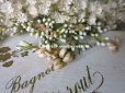 画像9: アンティーク 白い花＆ワックスフラワーの花冠 ヘッドリース ウェディング 結婚式 ティアラ