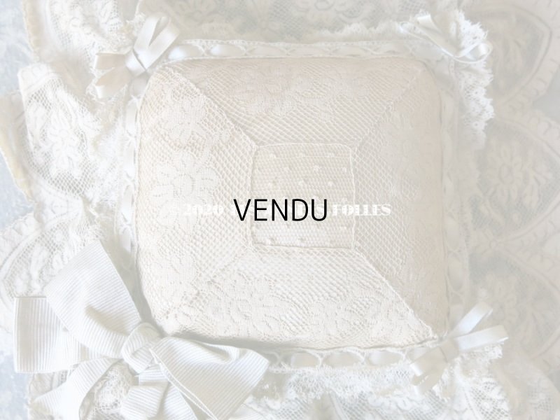 画像6: 1900年代 アンティーク リボンが結ばれた ピンクッション