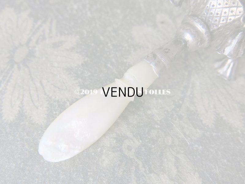 画像10: 19世紀 ナポレオン3世時代 アンティーク ラトル シルバー製 