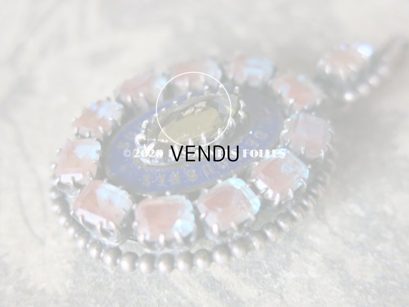 画像7: 19世紀 アンティーク サフィレットのロケットペンダント ルルドの泉のスーベニア ペンダント