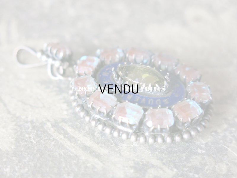 画像5: 19世紀 アンティーク サフィレットのロケットペンダント ルルドの泉のスーベニア ペンダント