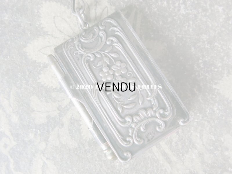 画像10: 1900年代 アンティーク シルバー製 シャトレーヌ ヤドリギ