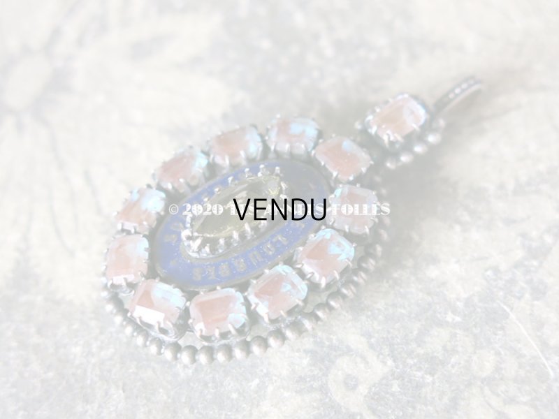 画像3: 19世紀 アンティーク サフィレットのロケットペンダント ルルドの泉のスーベニア ペンダント