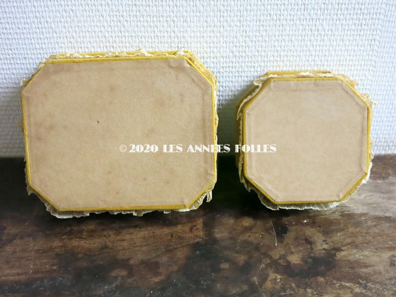 画像3: 未使用 1920年代 アンティーク ロココトリム&レース付き ボックス