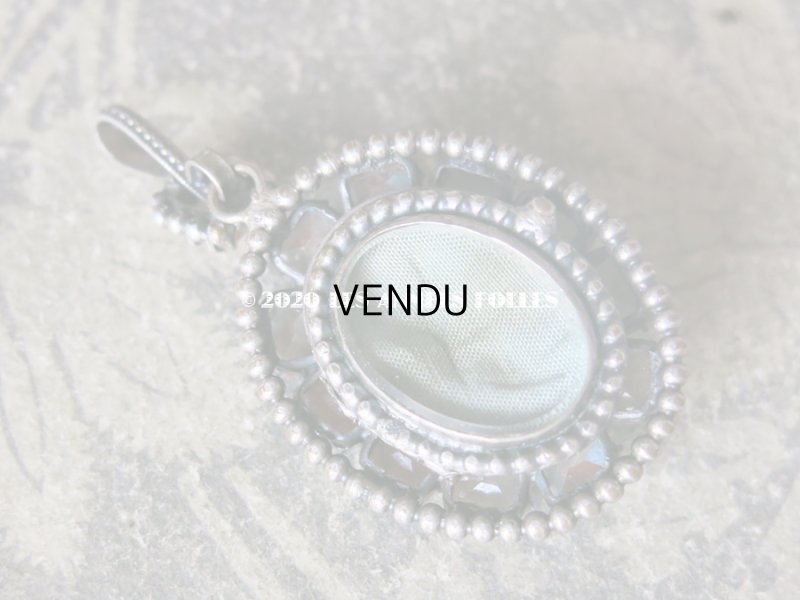 画像9: 19世紀 アンティーク サフィレットのロケットペンダント ルルドの泉のスーベニア ペンダント