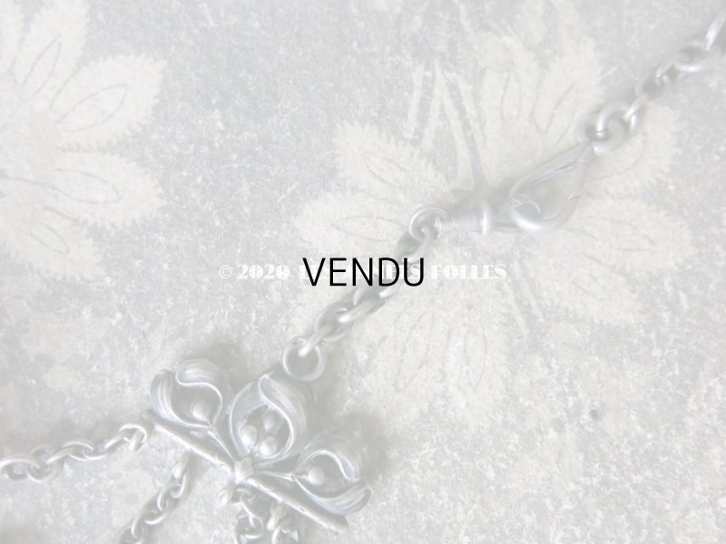 画像19: 1900年代 アンティーク シルバー製 シャトレーヌ ヤドリギ