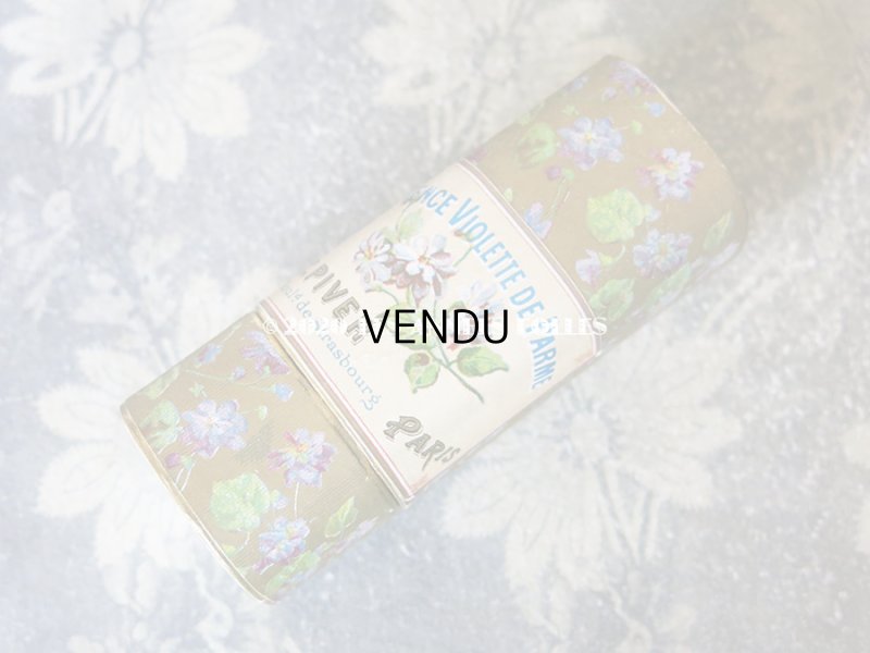 画像15: 1894年 アンティーク コフレ ボックス入り香水瓶 & オードトワレの香水瓶 & パウダーボックス & 石鹸 VIOLETTES DE PARME - L.T.PIVER -