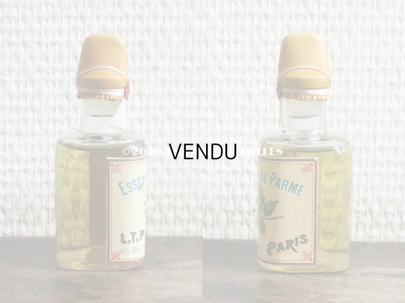 画像13: 1894年 アンティーク コフレ ボックス入り香水瓶 & オードトワレの香水瓶 & パウダーボックス & 石鹸 VIOLETTES DE PARME - L.T.PIVER -