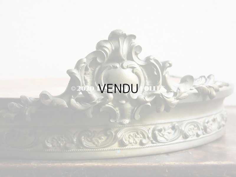 画像6: アンティーク 天蓋キャノピー ロカイユ装飾 46.1×39cm