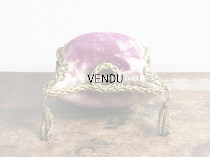 画像3: 19世紀末 アンティーク グローブ・ド・マリエのクッション ピンクッション