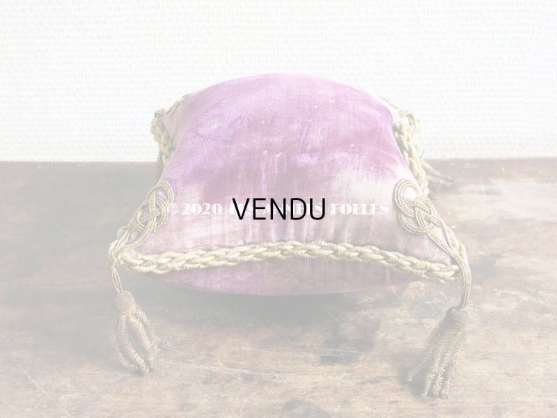 画像7: 19世紀末 アンティーク グローブ・ド・マリエのクッション ピンクッション