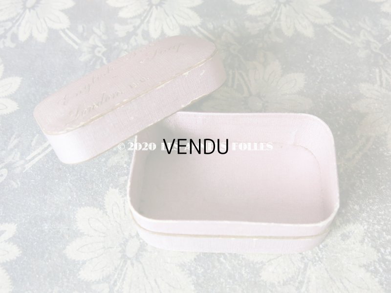 画像4: アンティーク ソープボックス スモーキーなピンクパープル