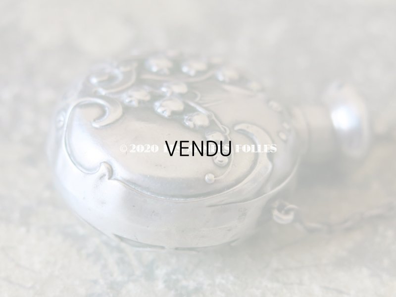 画像7: アンティーク シャトレーヌ用 シルバー製 鈴蘭の香水瓶