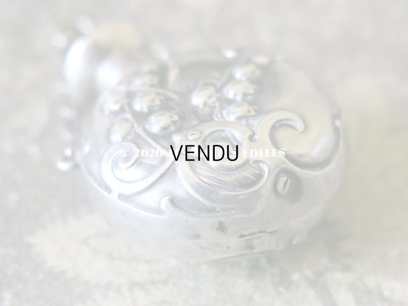 画像6: アンティーク シャトレーヌ用 シルバー製 鈴蘭の香水瓶