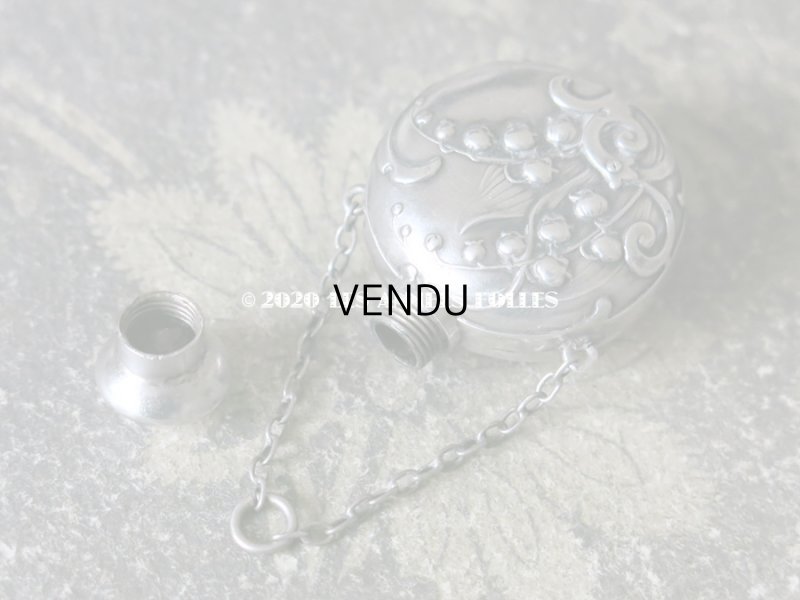 画像5: アンティーク シャトレーヌ用 シルバー製 鈴蘭の香水瓶