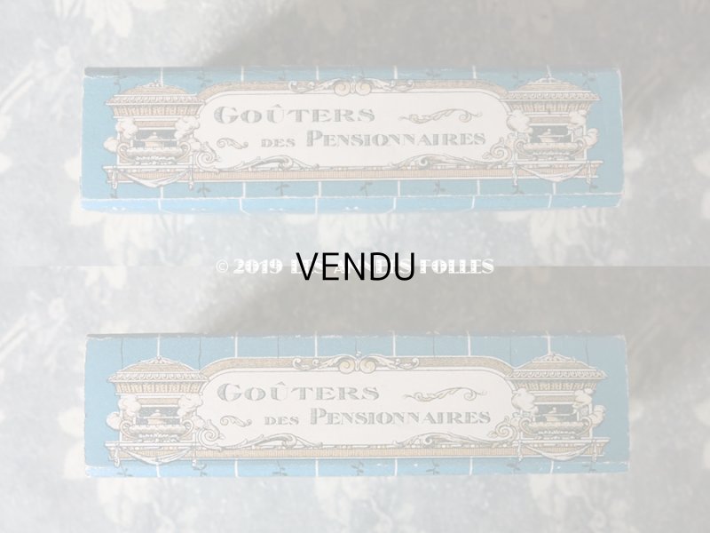 画像7: アンティーク 『 マルキーズ・ ドゥ・セヴィニエ 』のお菓子箱 LES GOUTERS AU CHOCOLAT DE ROYAT - MARQUISE DE SEVIGNE PARIS -