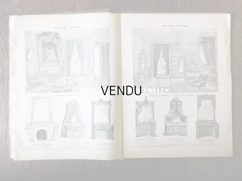 画像11: アンティーク ボンマルシェのカタログ　家具＆タペストリー＆デコレーション - AU BON MARCHE -