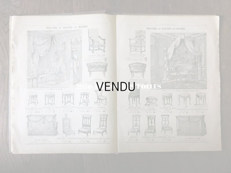 画像13: アンティーク ボンマルシェのカタログ　家具＆タペストリー＆デコレーション - AU BON MARCHE -