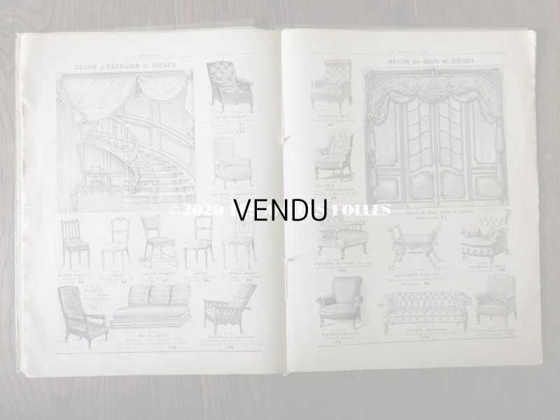 画像14: アンティーク ボンマルシェのカタログ　家具＆タペストリー＆デコレーション - AU BON MARCHE -