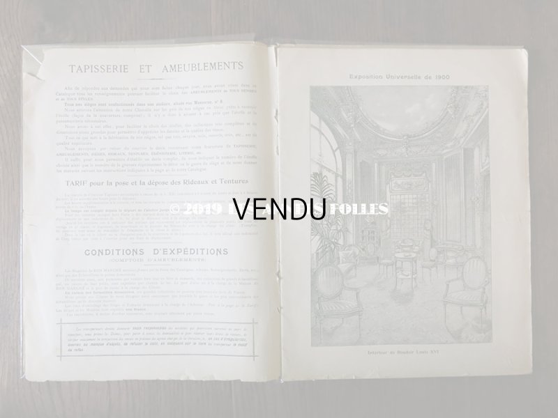 画像9: アンティーク ボンマルシェのカタログ　家具＆タペストリー＆デコレーション - AU BON MARCHE -