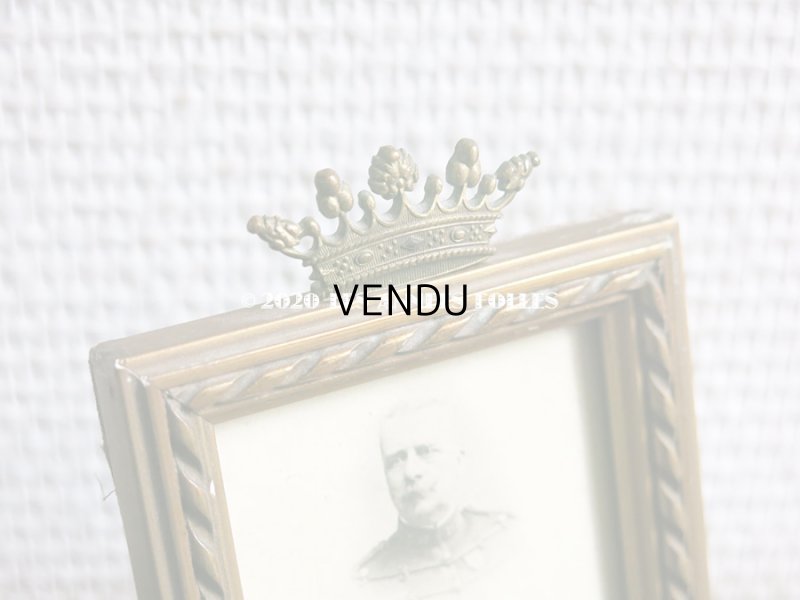 画像9: 19世紀末 アンティーク 王冠のフォトフレーム