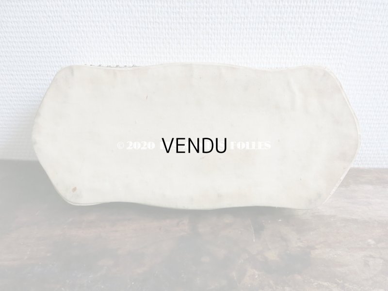 画像5: 1900年代 アンティーク リボン刺繍のカルトナージュボックス グローブ入れ