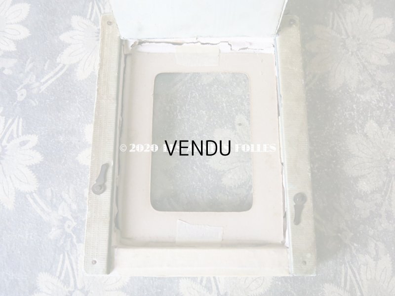 画像7: アンティーク  リボン装飾のフォトフレーム　王冠のトレードマーク パリのアトリエ