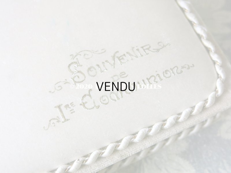 画像6: 1911年　アンティーク シルク製 初聖体のドラジェボックス プルミエール・コミュニオン