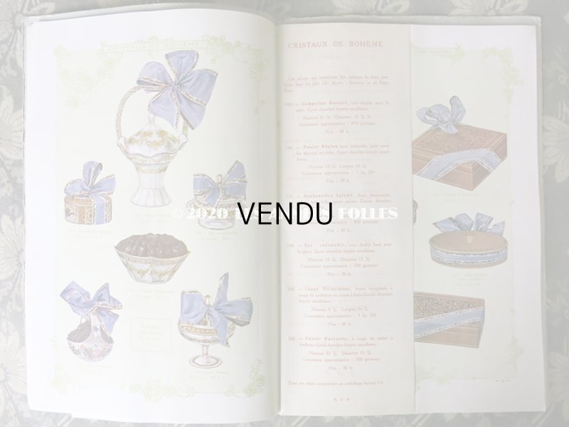 画像8: 1913年 アンティーク 【マルキーズ・ ドゥ・セヴィニエ】 のカタログ A LA MARQUISE DE SEVIGNE CHOCOLAT DE ROYAL