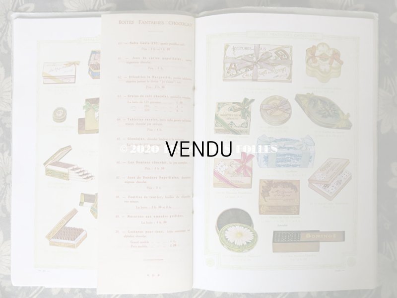 画像13: 1913年 アンティーク 【マルキーズ・ ドゥ・セヴィニエ】 のカタログ A LA MARQUISE DE SEVIGNE CHOCOLAT DE ROYAL