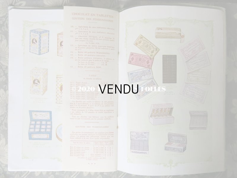 画像17: 1913年 アンティーク 【マルキーズ・ ドゥ・セヴィニエ】 のカタログ A LA MARQUISE DE SEVIGNE CHOCOLAT DE ROYAL