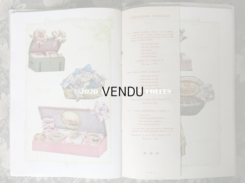 画像15: 1913年 アンティーク 【マルキーズ・ ドゥ・セヴィニエ】 のカタログ A LA MARQUISE DE SEVIGNE CHOCOLAT DE ROYAL
