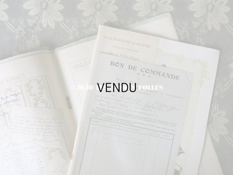 画像6: 1913年 アンティーク 【マルキーズ・ ドゥ・セヴィニエ】 のカタログ A LA MARQUISE DE SEVIGNE CHOCOLAT DE ROYAL