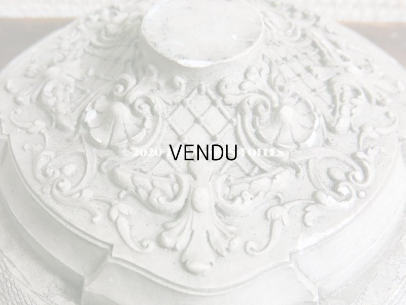 画像7: アンティーク 石膏のオーナメント ロカイユ装飾