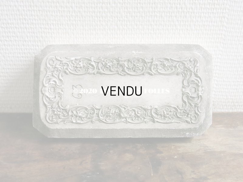 画像4: アンティーク 石膏のオーナメント ロカイユ装飾