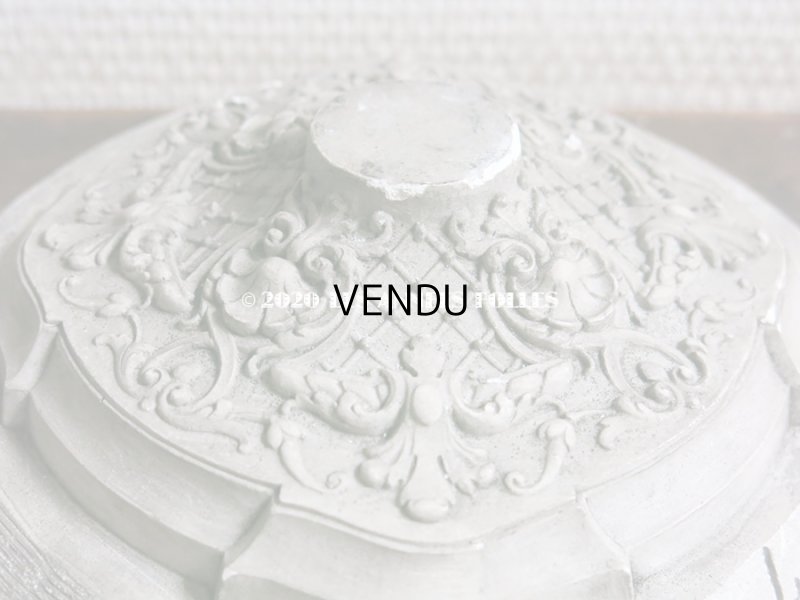 画像5: アンティーク 石膏のオーナメント ロカイユ装飾