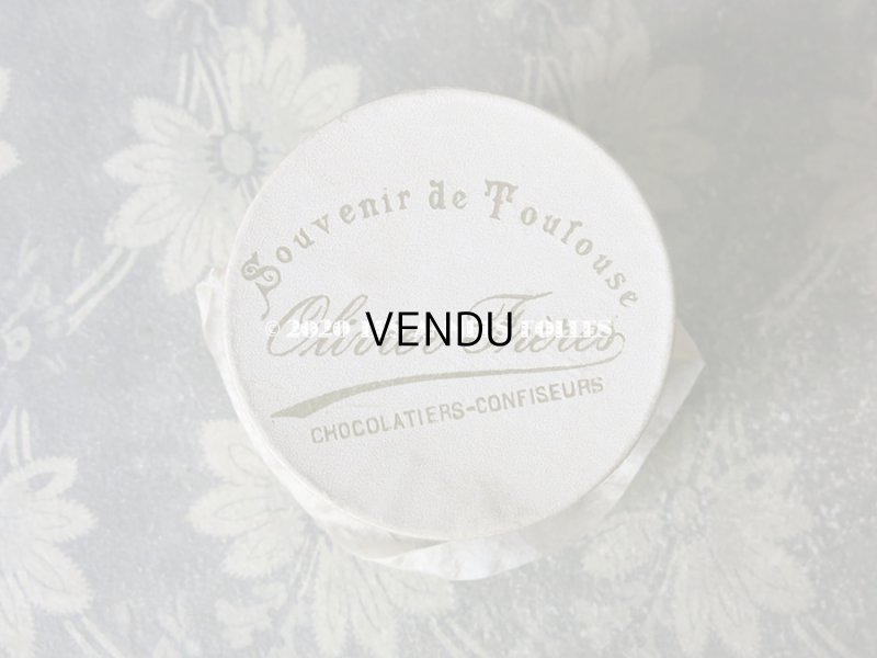 画像3: アンティーク 菫の砂糖菓子の紙箱 SOUVENIR DE TOULOUSE VIOLETTES DE TOULOUSE - OLIVIER FRERES -