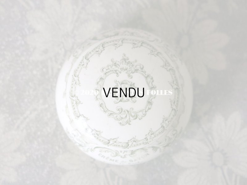 画像8: アンティーク クリームポット CREME DE SAVON POUR BARBE - ROGER & GALLET PARIS -