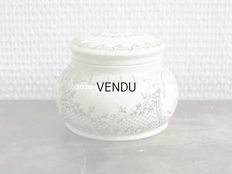 画像6: アンティーク クリームポット CREME DE SAVON POUR BARBE - ROGER & GALLET PARIS -