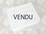 アンティーク パフュームボックス EXTRAIT  SUPERIEURS LES FONTAINES PARFUMEES - PARFUMERIE AUX FLEURS -