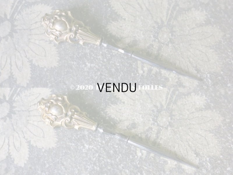 画像15: 19世紀初頭 シャルル10世時代 アンティーク ヴェルメイユ製  裁縫道具のセット