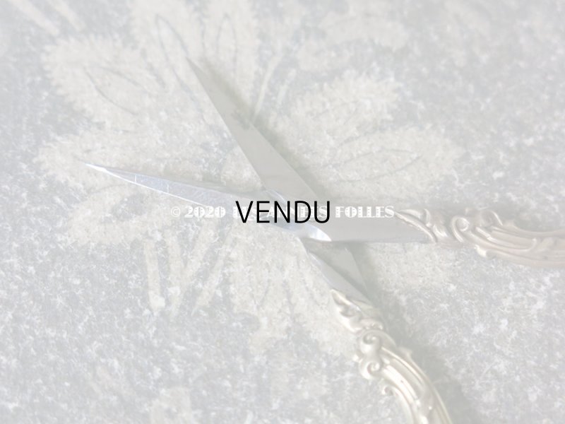 画像10: 19世紀初頭 シャルル10世時代 アンティーク ヴェルメイユ製  裁縫道具のセット